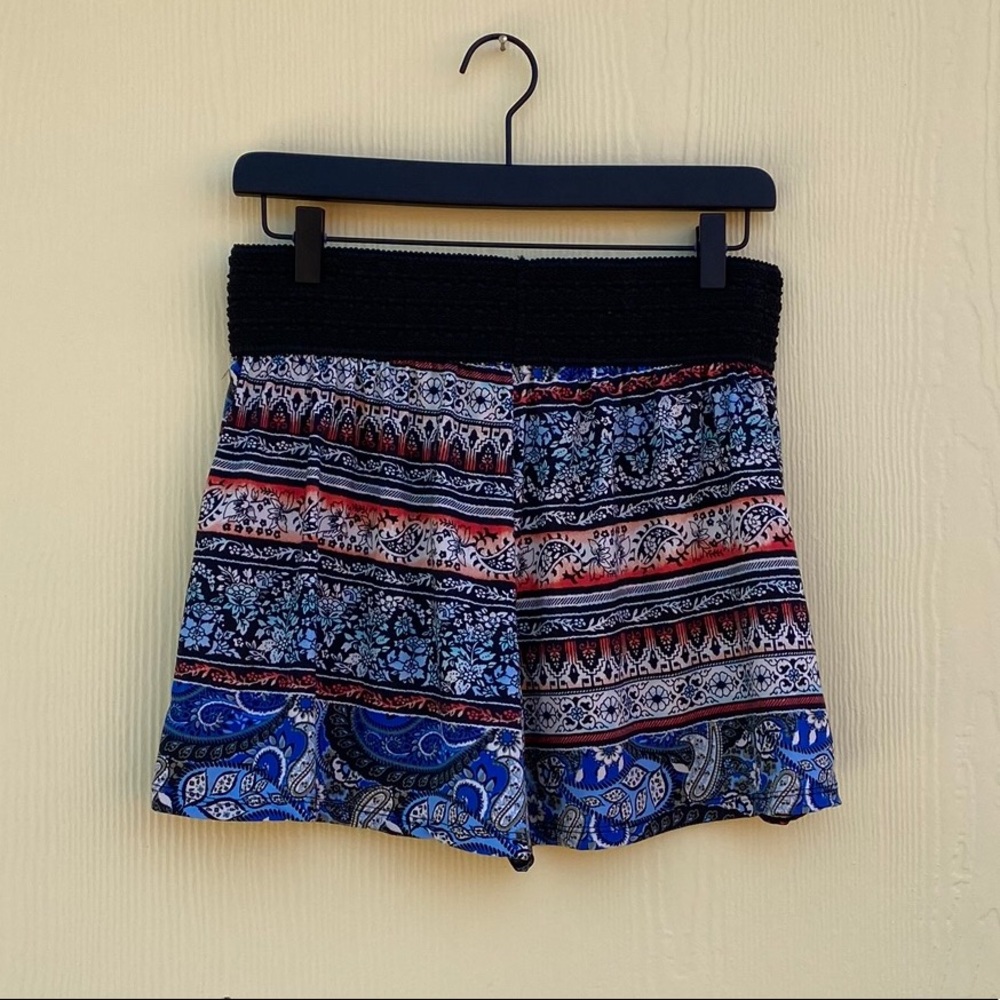 French Laundry Shorts in Blue/Black Size M